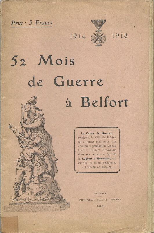 Brochure 52 Mois de Guerre CT0