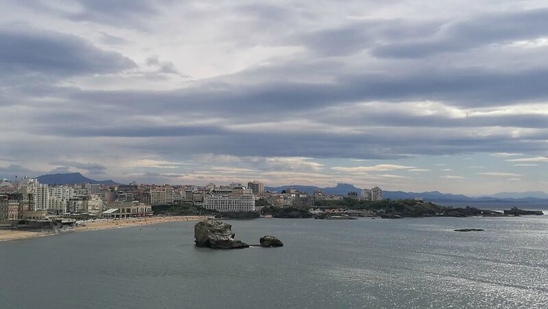 Biarritz, plage du Miramar (64)