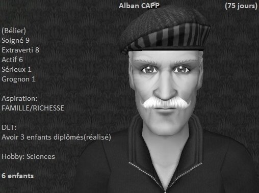 Alban Capp (75 jours)