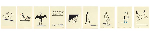 bande d'oiseaux