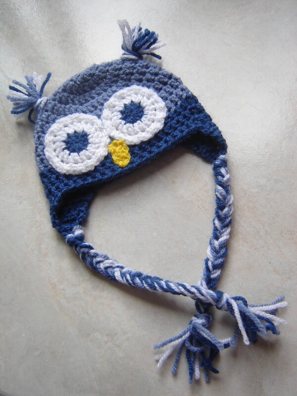 Bonnet hibou naissance4