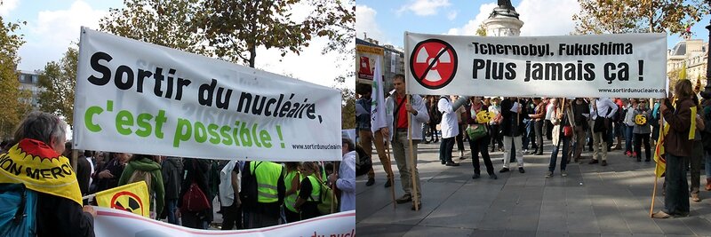 18-Manifestation «Non au salon pro-nucléaire»