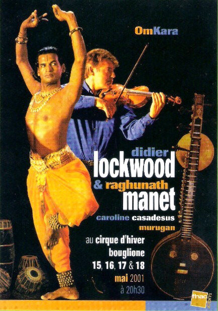 CPM Didier Lockwood Paris Mai 2001