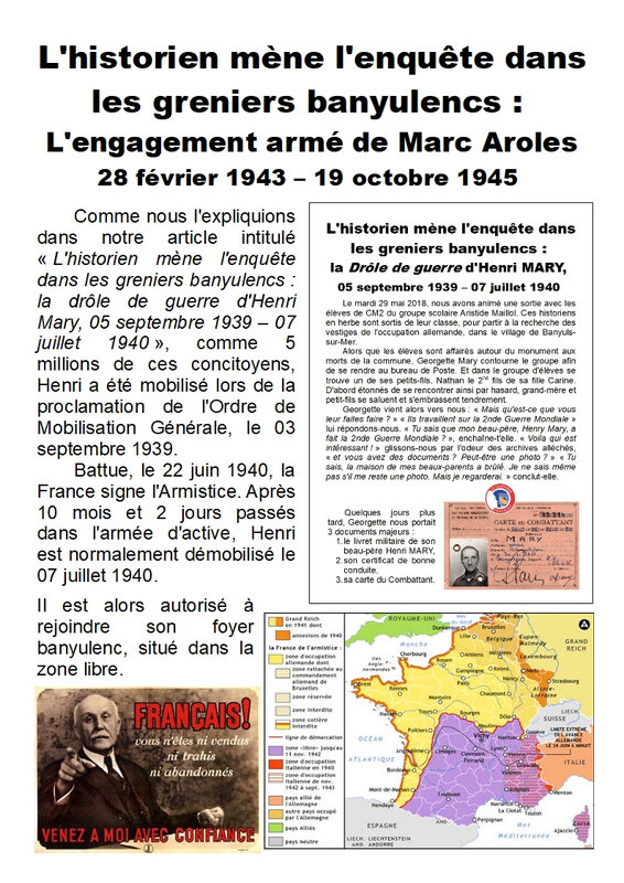 12) Marc Aroles dans la 2ème DB - Page 1