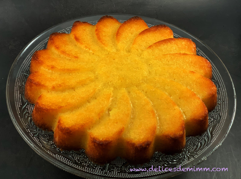 Gâteau express à l’ananas mixé 2