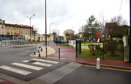 Réaménagement du square de la gare de Franconville