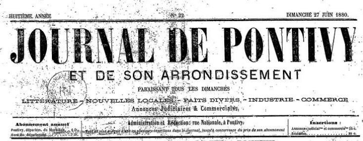 Presse Journal de Pontivy 1880_1