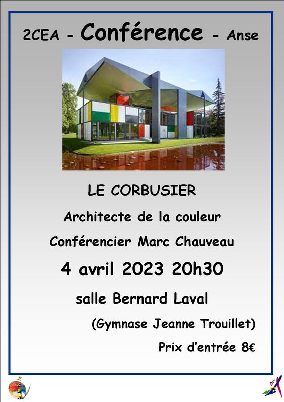 Affiche Le Corbusier