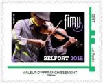 Timbre FIMU Le violoniste