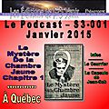 Première émission de la série 3 du Podcast des Éditions de L'À Venir