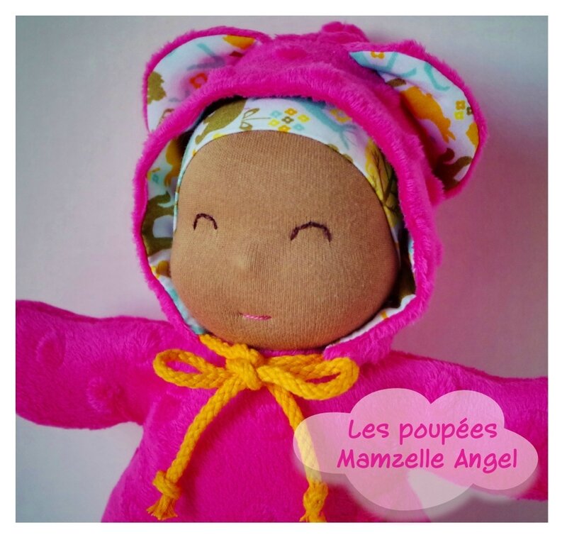 poupée doudou lutin waldorf