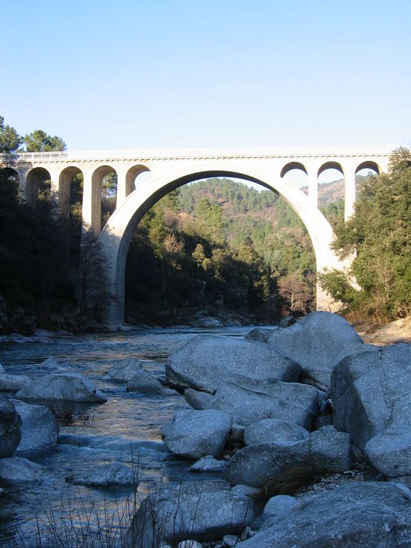 Le Gardon : le Pont de Abarines
