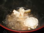 Cailles_sur_nid_de_soja___la_sauce_ch_vre_et_champi_farci_014