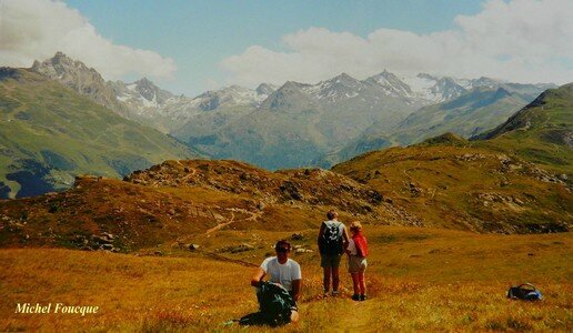 1204) rando sur les crêtes de Méribel (Savoie)