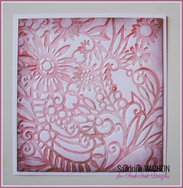 Stencil ON THE VERGE Sandrine VACHON Pink Ink Designs (1)