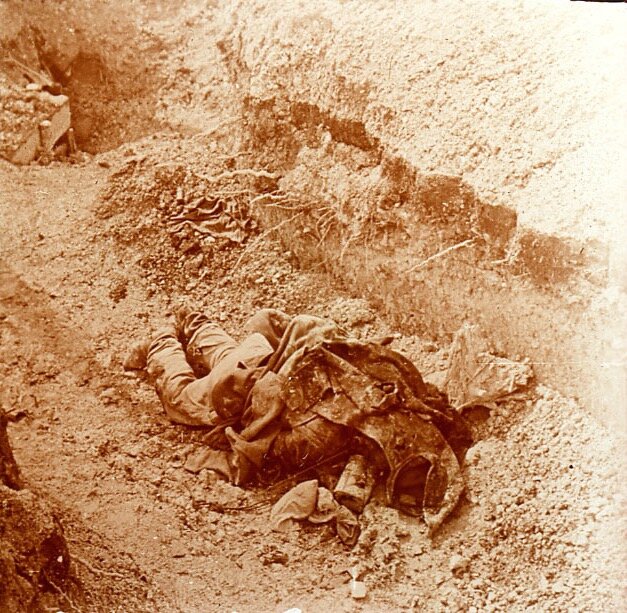cadavre au sol Verdun