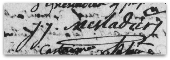 signature Mestadier z