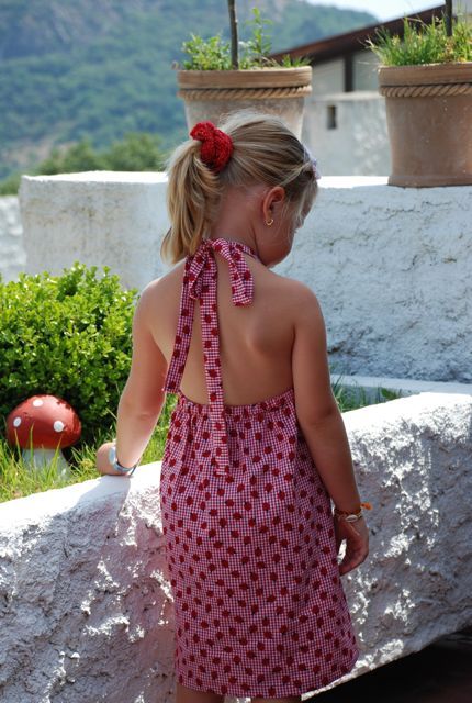 Robe dos nu Photo de Je couds pour mes filles Matholie