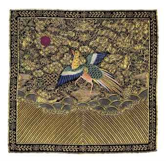 an_embroidered_civil_officials_rank_badge_of_a_golden_pheasant_buzi_19_d5477062h