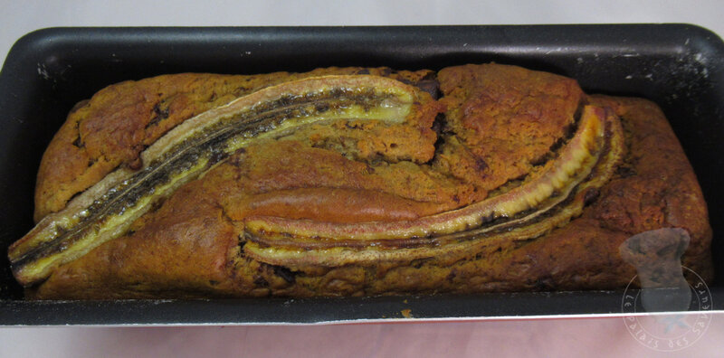 Banana bread Spéculoos chocolat