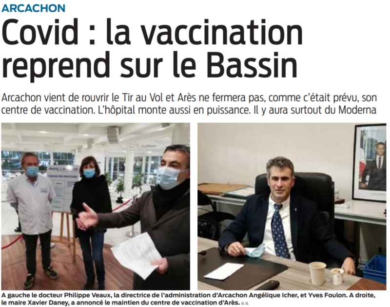 2021 12 10 SO Arcachon Covid La vaccination reprend sur le bassin