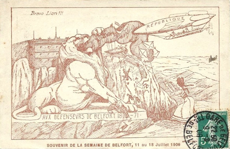 1909 07 11 au 18 Belfort CPA Semaine Belfort Aviation V2 R