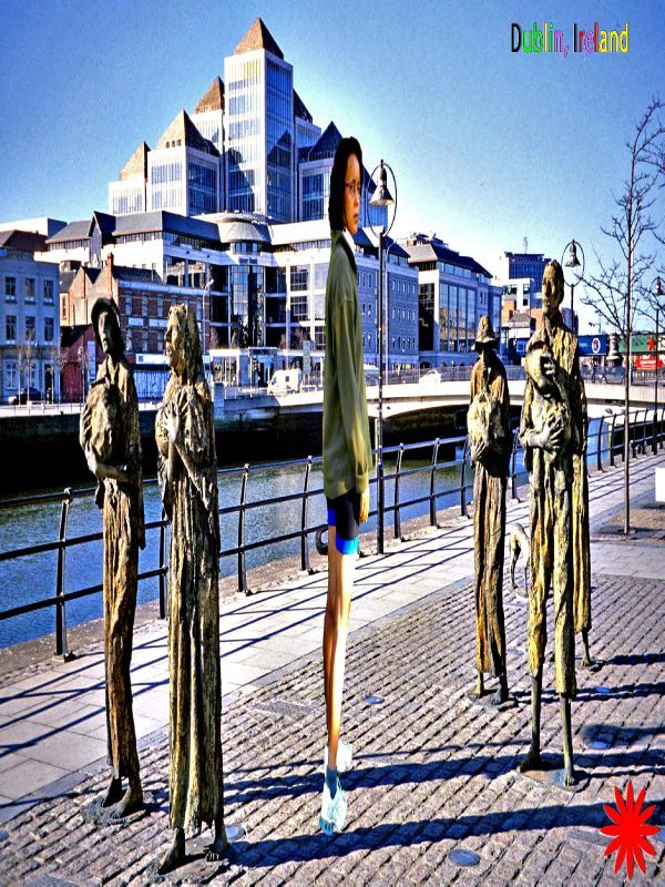 Dublin Famine victims memorial Canada 2003 Blog copie