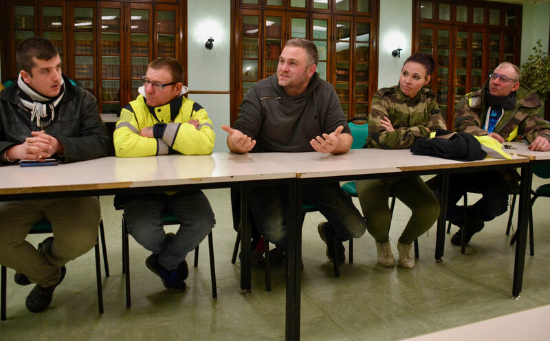 GILETS JAUNES HIRSON MAIRIE HIRSON délégation