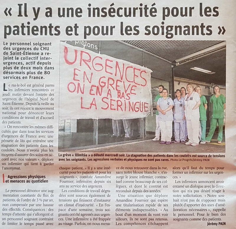 racailles hopitaux urgences sécurité social