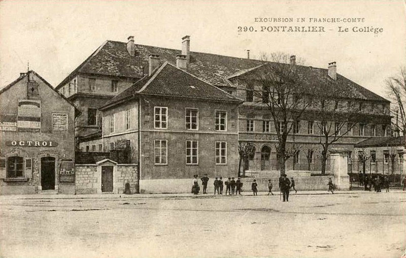 CPA Pontarlier Le collège