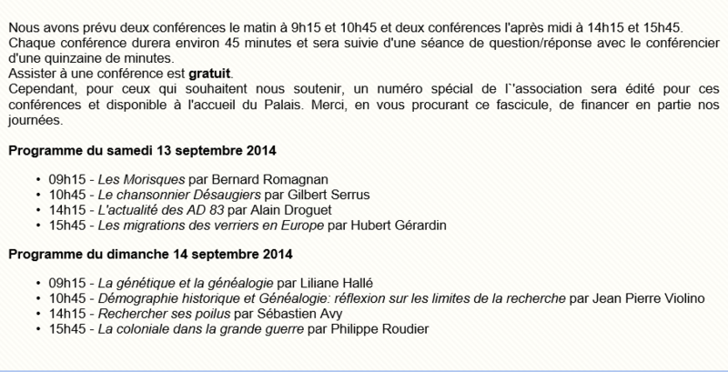 Forum généalogie 7