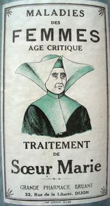 Soeur Marie étiquette