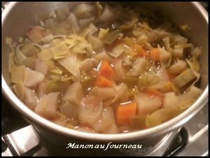 soupe de légumes maison