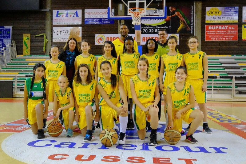 Les U13F de la CTC