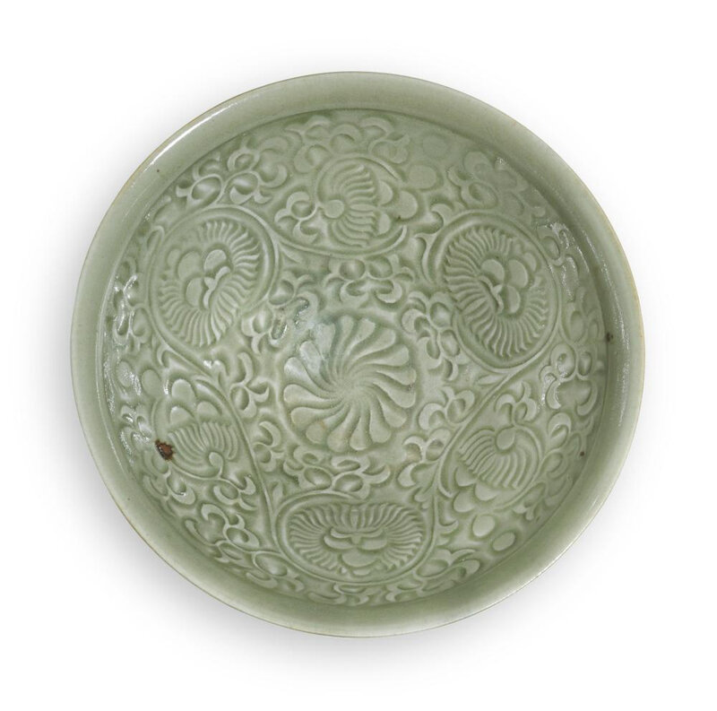 A moulded 'Yaozhou' bowl, Northern Song dynasty (960-1127)