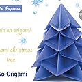 Sapin de Noël en origami / Origami <b>christmas</b> <b>tree</b>
