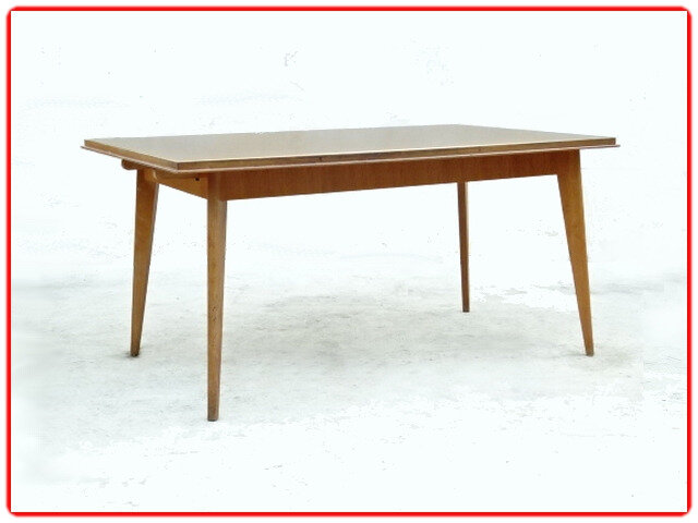 Table SAM demi siècle 1950 bois clair