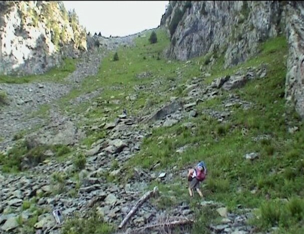 couloir à monter