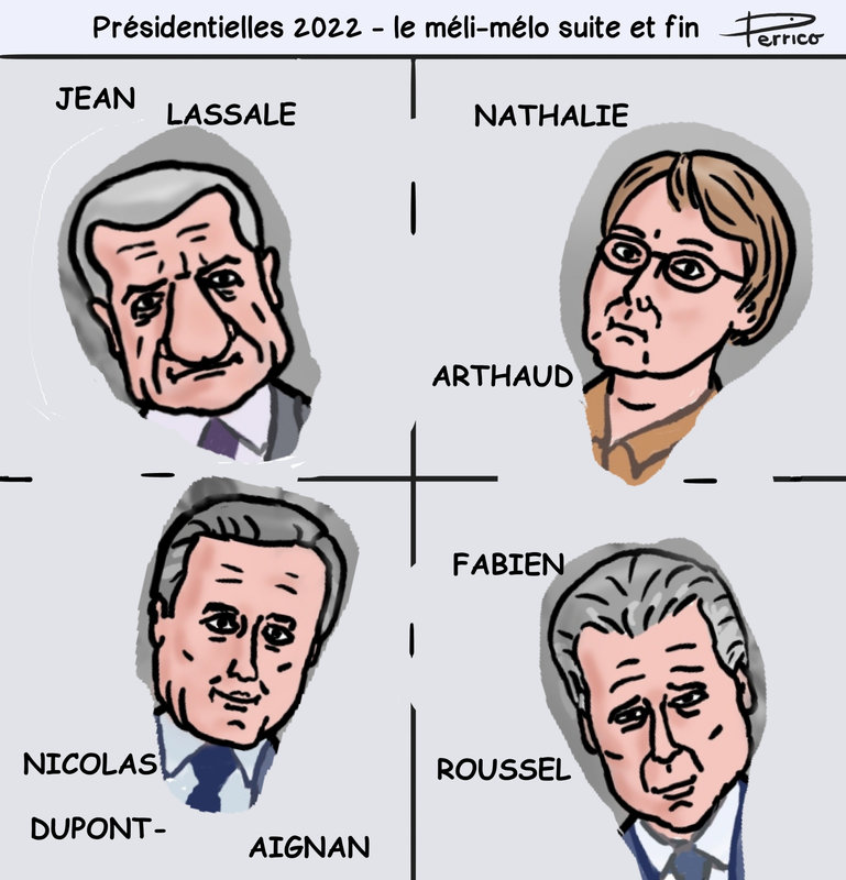 présidentielles 2022 - le méli-mélo suite et fin - 9 avril 2022