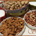<b>Chouchous</b> amandes et cacahuètes