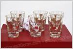 Gobelets cristal Baccarat Apparat