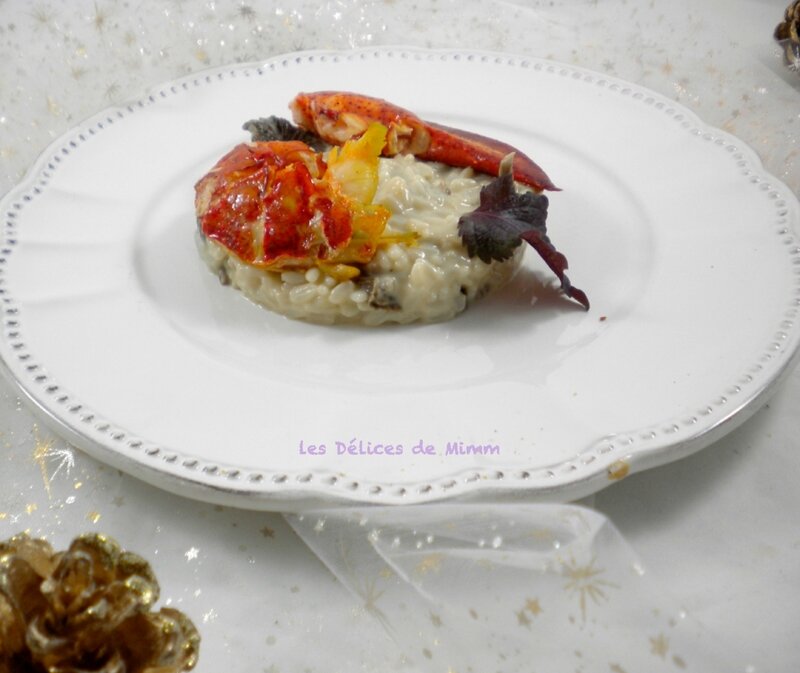 DemiHomardsurrisottoauxchanterelles