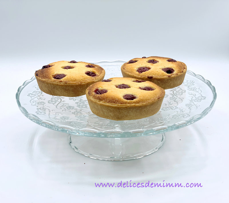 Tartelettes à la frangipane et aux cerises 2