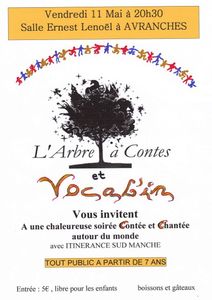l'arbre à contes Avranches Itinérance Sud Manche
