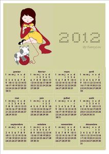 calendrier 2012