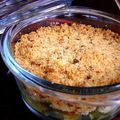 Crumble en accompagnement, pourquoi pas ? A Crumble as a side, why not ?