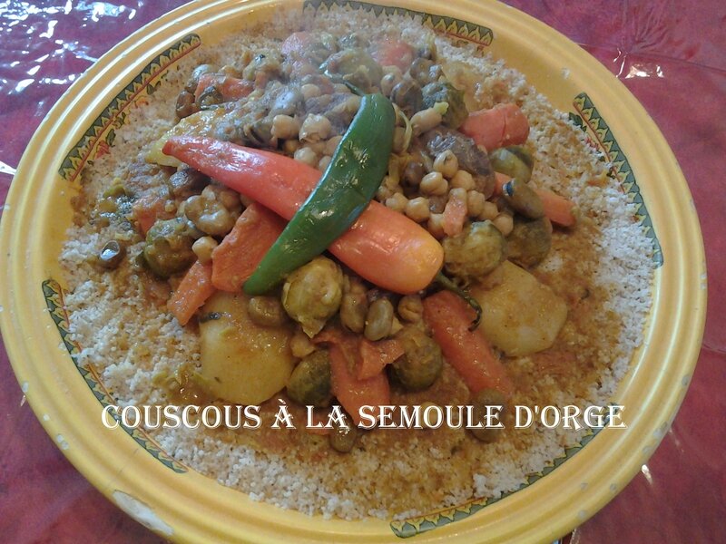 couscous d'orge