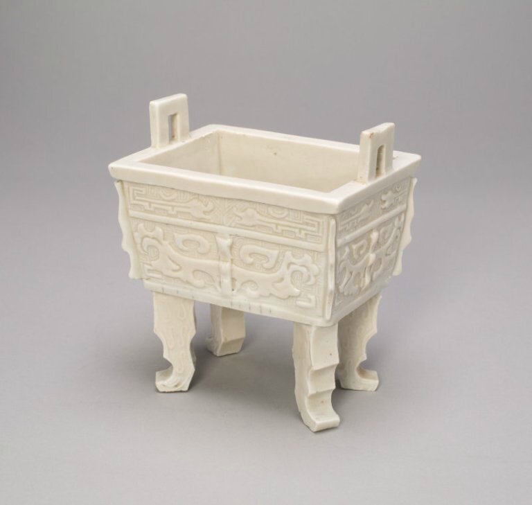 Censer in the Form of an Archaic Bronze Vessel, Qing dynasty (1644-1911)