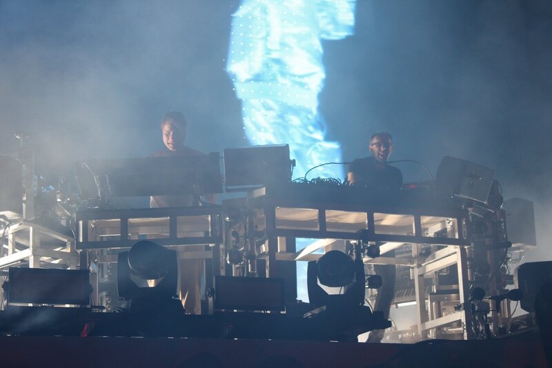 Glastonbury festival J+4 dimanche 28 juin 2015 Other Stage The Chemical Brothers