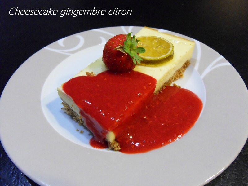 Cheesecake citron gingembre2
